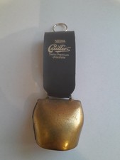 Nestle - Cailler's Swiss Chocolate Cow Bell with Floral Edelweiss Design Vintage