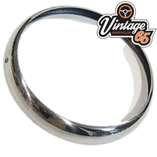 Headlight trim ring chrome - headlight,