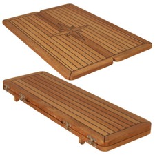 Boat Folding Teak Table Top