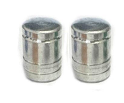 Metallic silver metal steel - 2x,