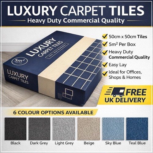 Luxury carpet tiles - luxury, office