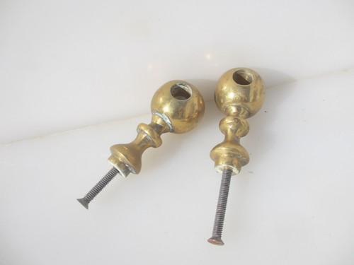 Vintage brass pole - vintage,