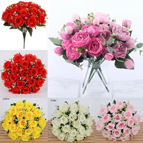 Heads silk rose - silk,