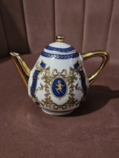 Porcelain Art Miniature Teapot