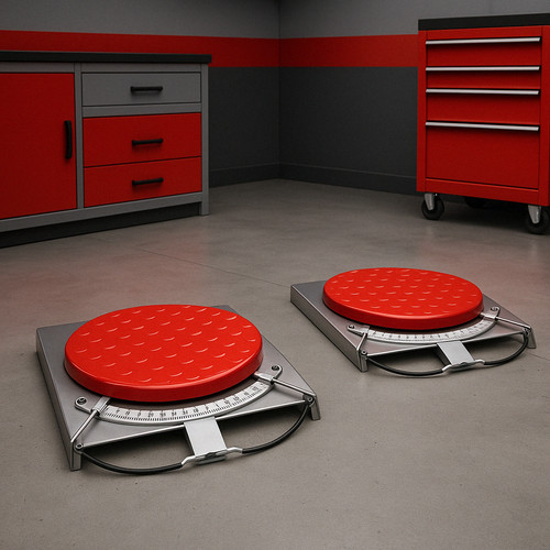 Radius plates mechanical turn - radius,