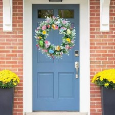 Easter Spring Door Wreath with
