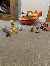 ELC Happyland Safari Plane, Zoo, Animals, Pilot, Guide, Jeep