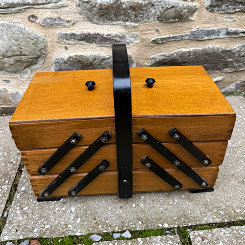 Vintage wooden cantilever - vintage,