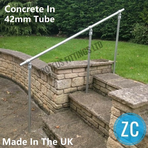 Concrete outdoor handrail - outdoor,