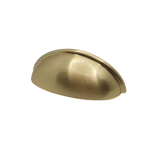 Pharaoh brushed brass cup - d,,