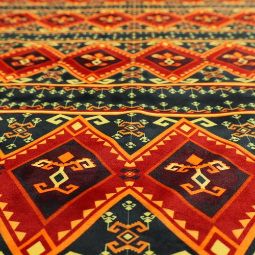 Striped kilim upholstery - striped,