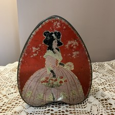 Vintage Art Deco Heart Shaped