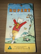 Rupert And The Frog Song VHS