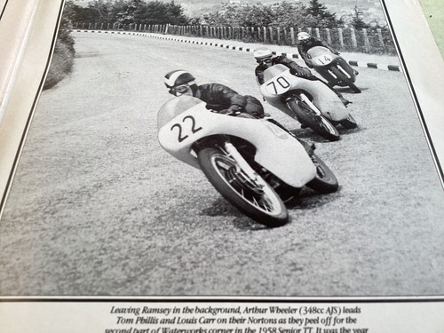 Arthue wheeler ajs 1958 iom - 7r,