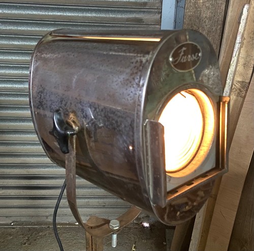Vintage theatre light stage - vintage,