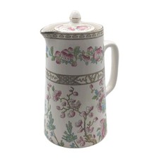 Vintage Sampson Bridgwood "& Son Indian Tree" Jug/Tea Coffee pot Tea Party