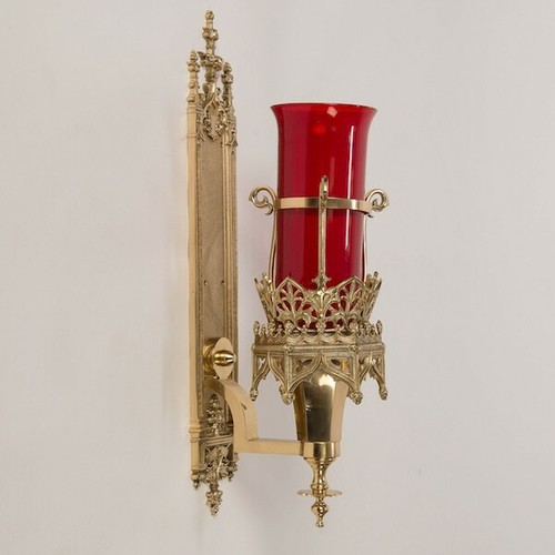 Ornate brass church gothic - church,