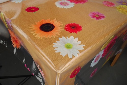 Wipe clean tablecloth - wipe, pvc