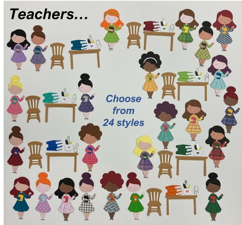 Teacher die cut set - cut,