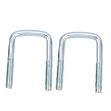 M10 Square U Bolts Zinc Plated
