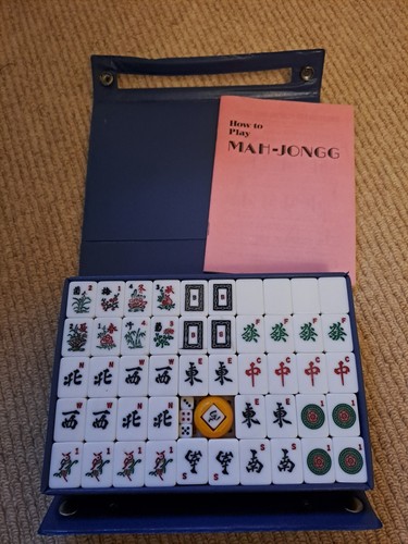 Mahjong tiles set 144 - mahjong, set,