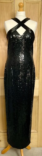 Vtg 80s frank usher black - vtg,