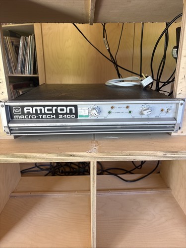 Crown amacron macro tech 2400 - crown,