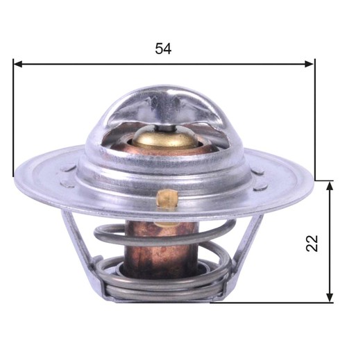Gates thermostat coolant fits - thermostat,coolant,