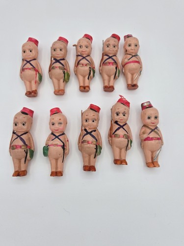 Vintage celluloid doll kewpie - doll,