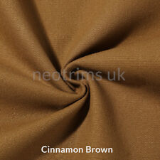 100% Cotton Canvas Fabric,16 Ounce Heavy Weight Upholstery Material in 19 Colors