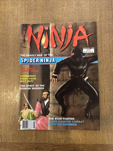 Ninja magazine august 1985 - magazine,