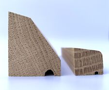 Weather Bar External Door Set 1200mm Hardwood Rustic Oak Stable Cottage Doors