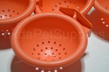 Canary nest pans for breeding nesting canary 12cm orange x5 x2 x1 cage & aviary