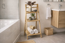 3 Tier Bathroom Ladder Shelf