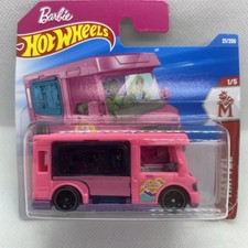 Hot Wheels Barbie Dream Camper Pink 21/250 1/5 Mattel Diecast Van New