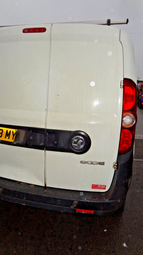 Vauxhall combo rear - combo,