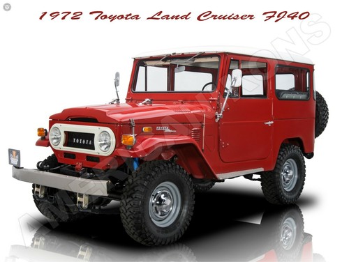 1972 toyota land cruiser 40 - 1972,