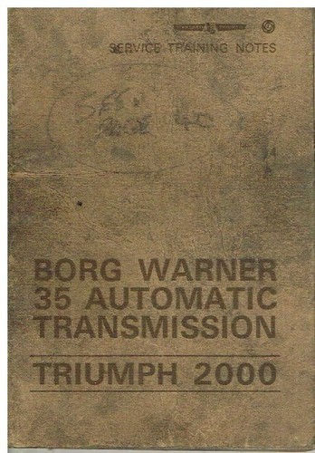 Triumph 2000 mk1 - triumph, warner