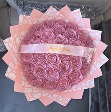 Handmade Ribbon Rose Eternal