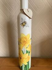 Daffodil And Bumble Bee Vase/ Candle Stick Gift/home Decor