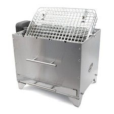 Compact Charcoal Rotisserie