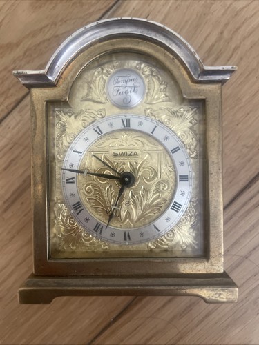 Vintage swiza brass travel - swiza,