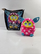 Furby Boom Pink White Polka Dot 2012 Hasbro.