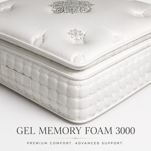 Gel memory foam 3000 - 3000, pocket