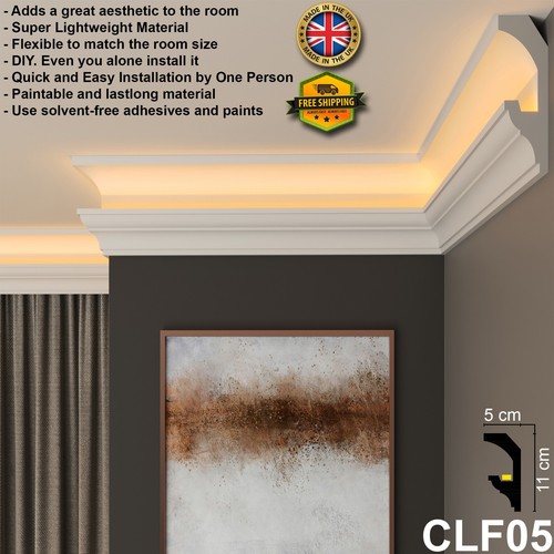 Cornice coving moulding led - cornice,