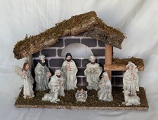 10pc Nativity set 22x32cm In