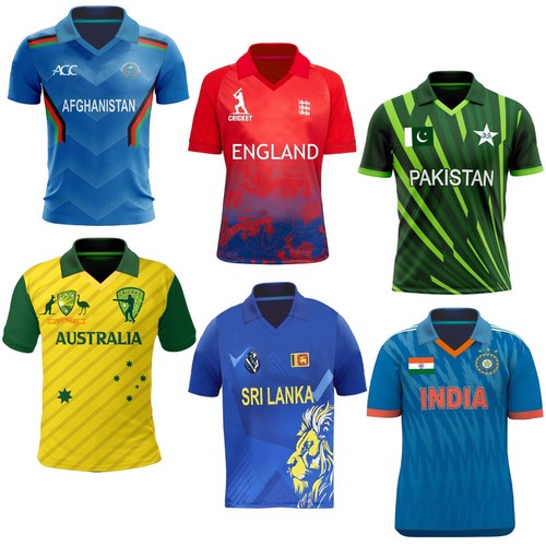 Cricket shirt sports jersey - t,