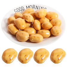 20Pcs Artificial Potato Simulation Food Toy for Home Kitchen Decoration New