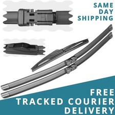 For Ford Fiesta 2008-2017 Front/Rear Windscreen 26" 16" 12" Aero Wiper Blades