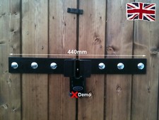Heavy Duty shed security hasp lock, padlock protection unlike hasp & staple